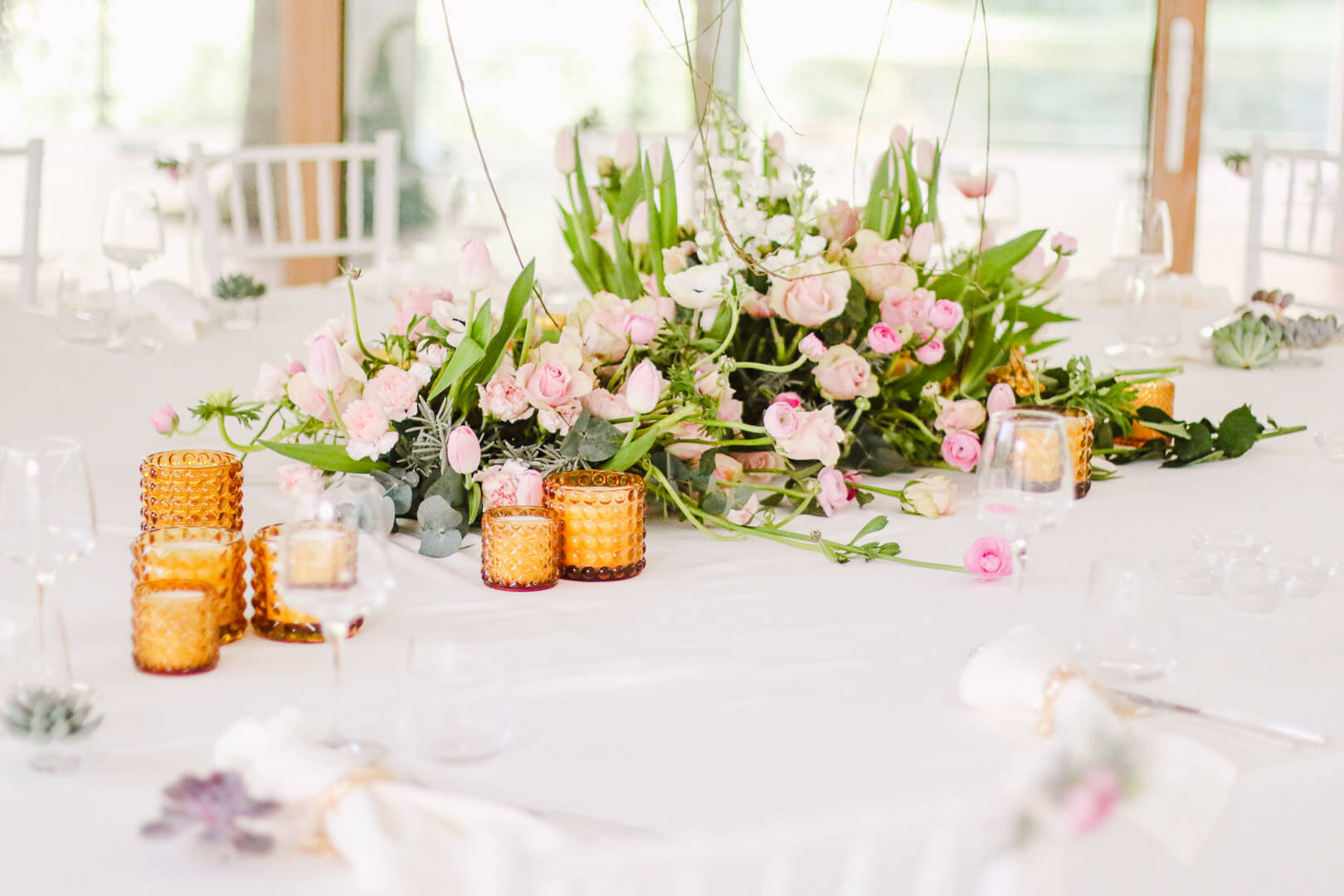 allestimento primaverile matrimonio